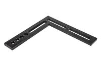 Горизонтальный крепежный угольник 275х275х12, Азотированный