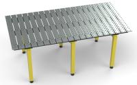 Стол сварочный c модульной системой из наборных пластин с фрезеровкой без азотирования