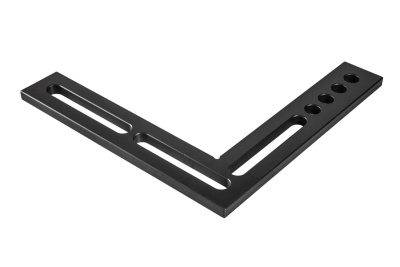 Горизонтальный крепежный угольник 275х275х12, Азотированный