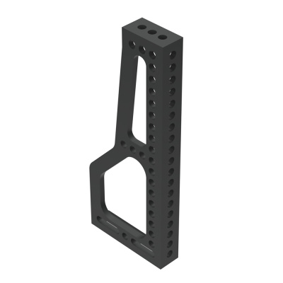 Упорный и крепежный угольник L500GK левый, Азотированный