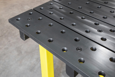 Стол сварочный c модульной системой из наборных пластин с фрезеровкой без азотирования