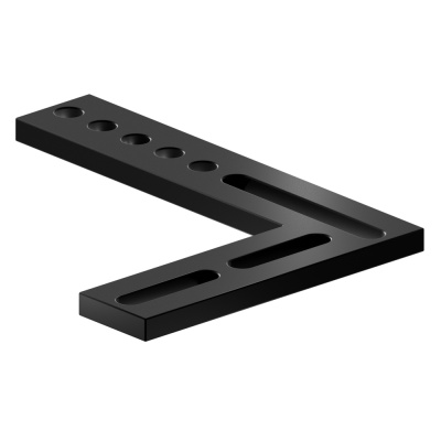 Горизонтальный крепежный угольник 500, Азотированный