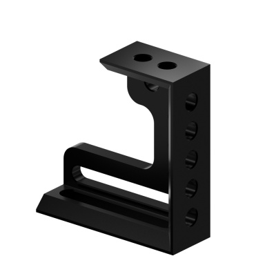 Упорный и крепежный угольник L300GK правый, Азотированный