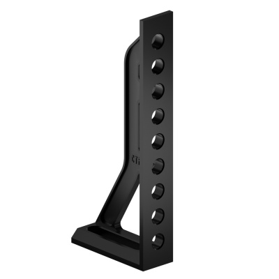 Упорный и крепежный угольник L500 правый, Азотированный