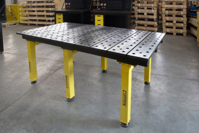 Стол сварочный c модульной системой из наборных пластин с фрезеровкой без азотирования