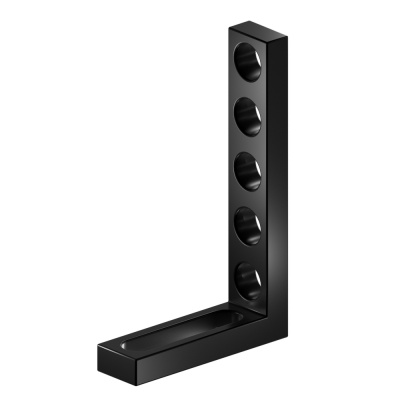 Упорный и крепежный угольник L275 с 5 отверстиями, Азотированный