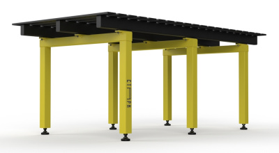 Стол сварочный c модульной системой из наборных пластин с фрезеровкой с азотированием