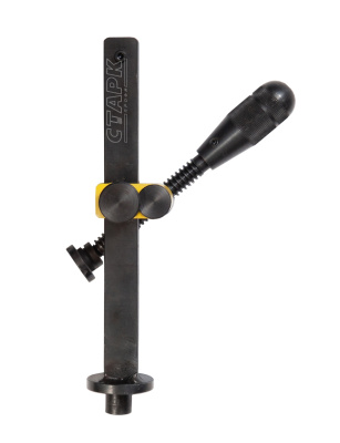 Струбцина с регулировкой по высоте (вертикальная), Азотированная