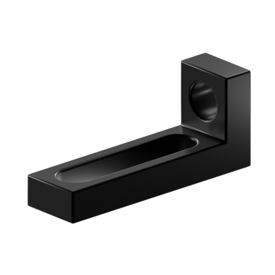 Упорный и крепежный угольник L75 с 1 отверстием, Азотированный