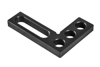 Горизонтальный крепежный угольник 110х80х14, Азотированный